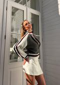 Cloud Zip Knit Cardigan